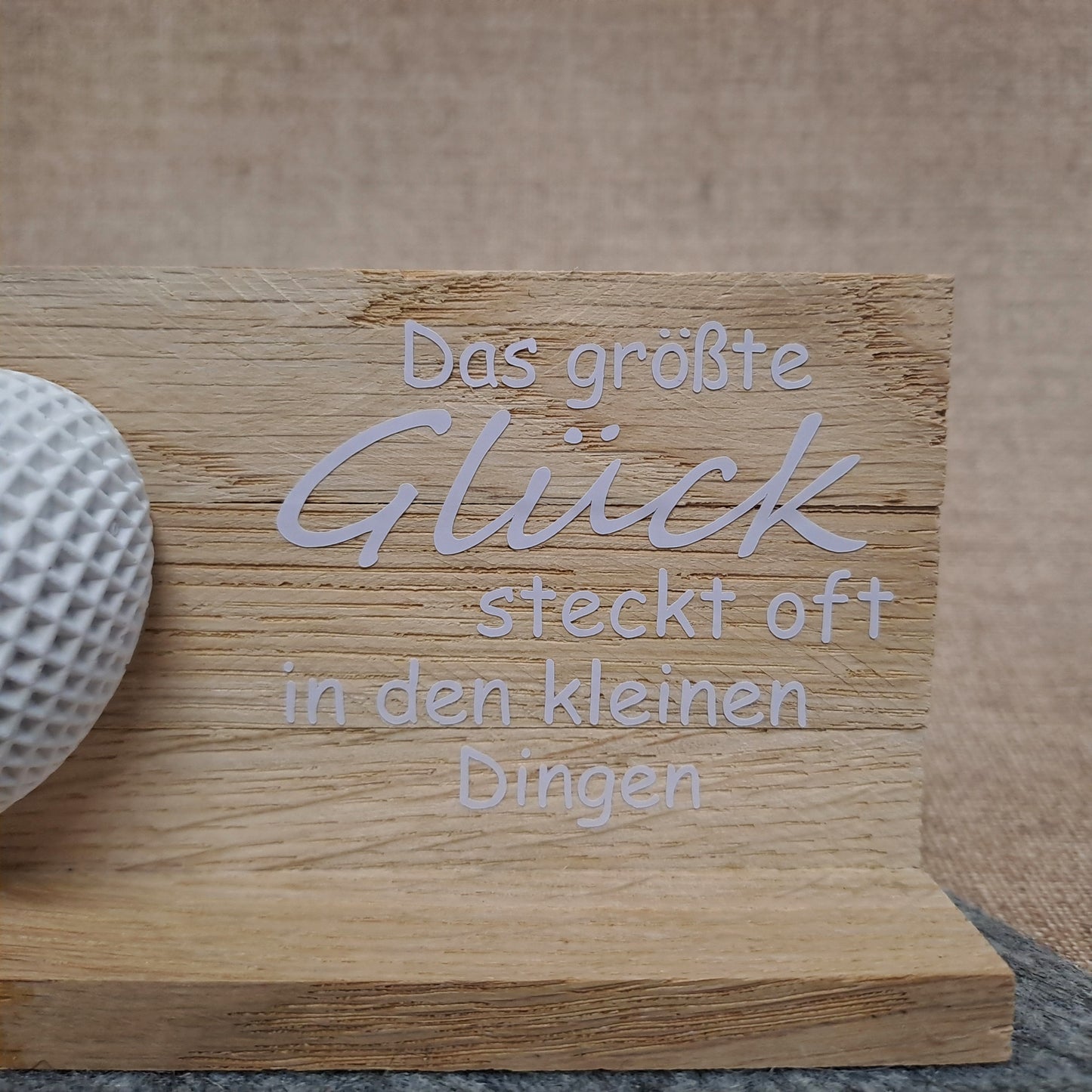 Herz "Das größte Glück..."