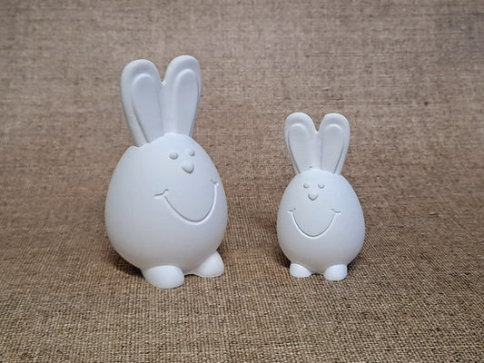Lachgesicht Hase (Set)