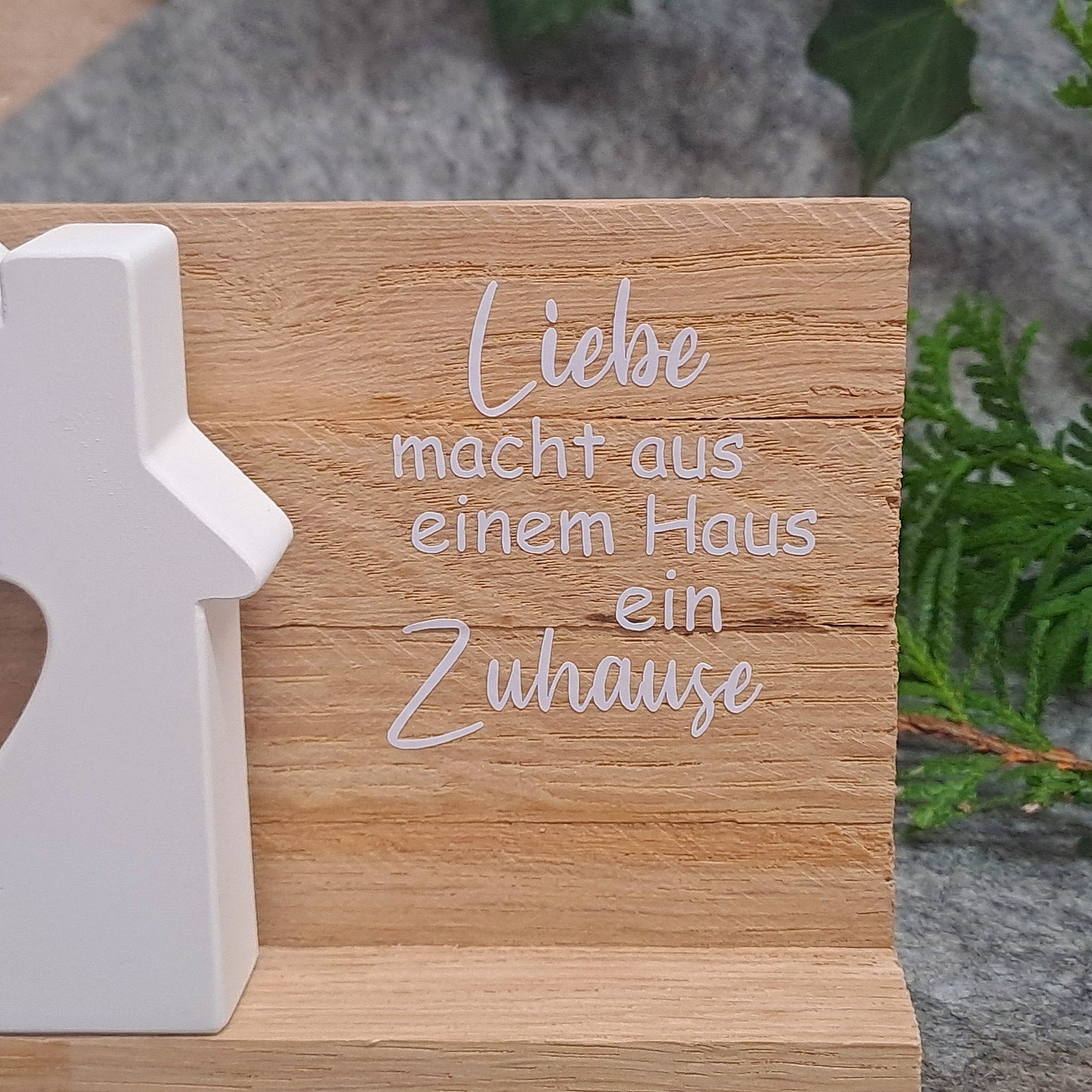 Liebe macht ein Zuhause