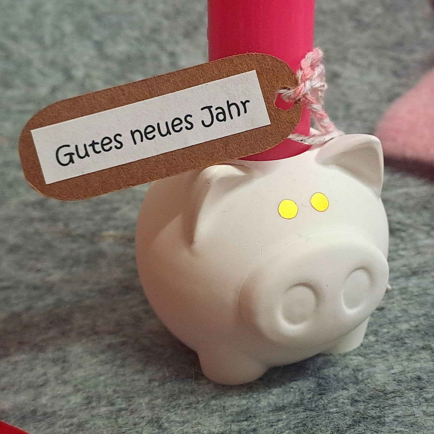 Gutes neues Jahr-Schweinchen