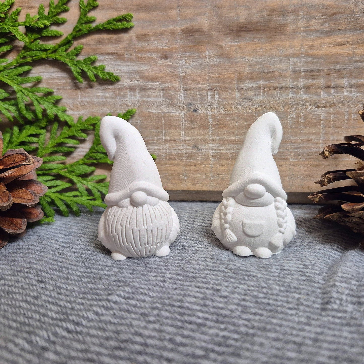 Wichtel und Schneemänner